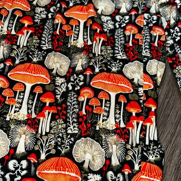 Anthropologie woodland mushroom print - Picture 3 of 16